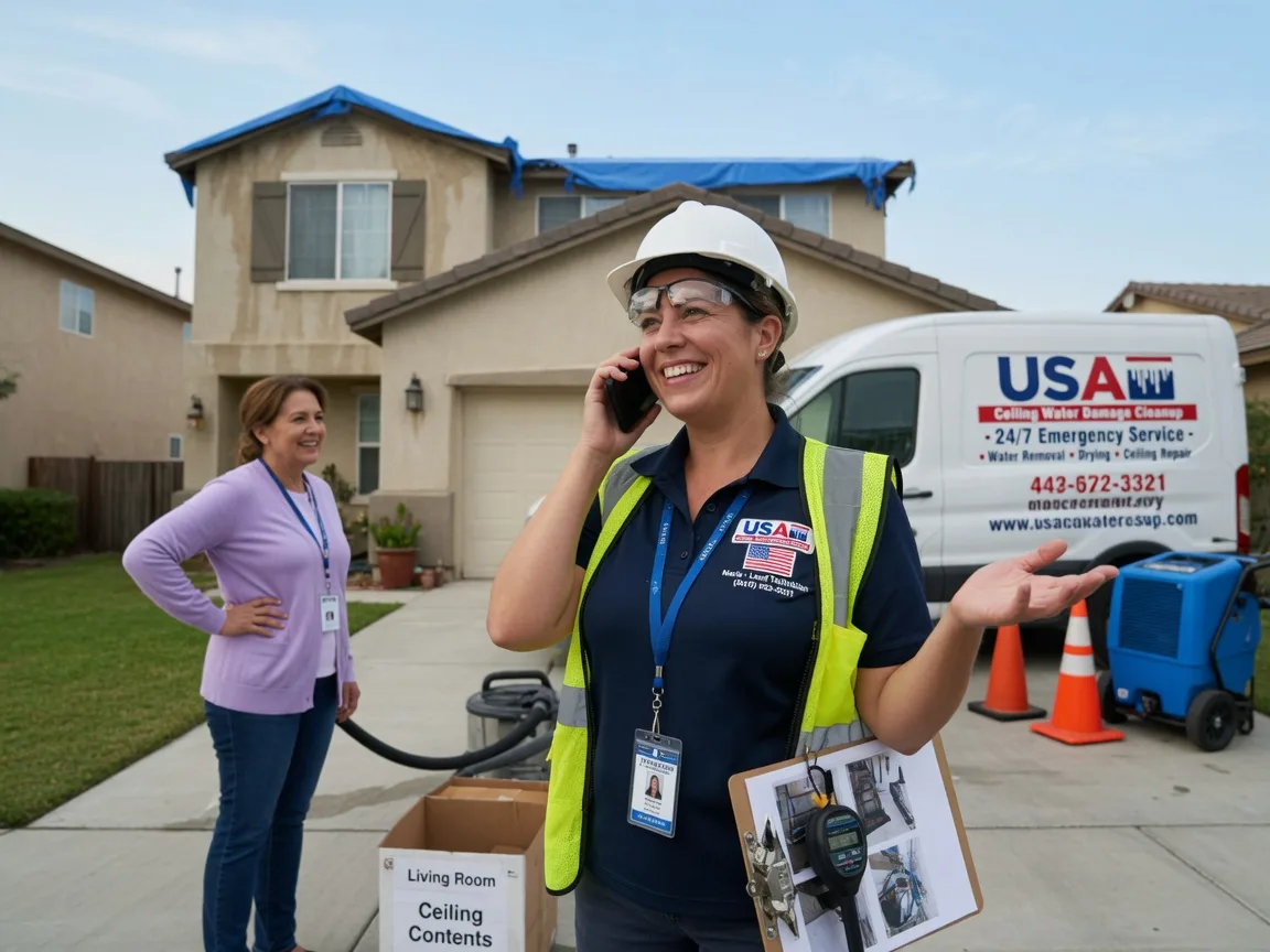 Ceiling Water Damage Restoration Fort Yukon, AK FAQs